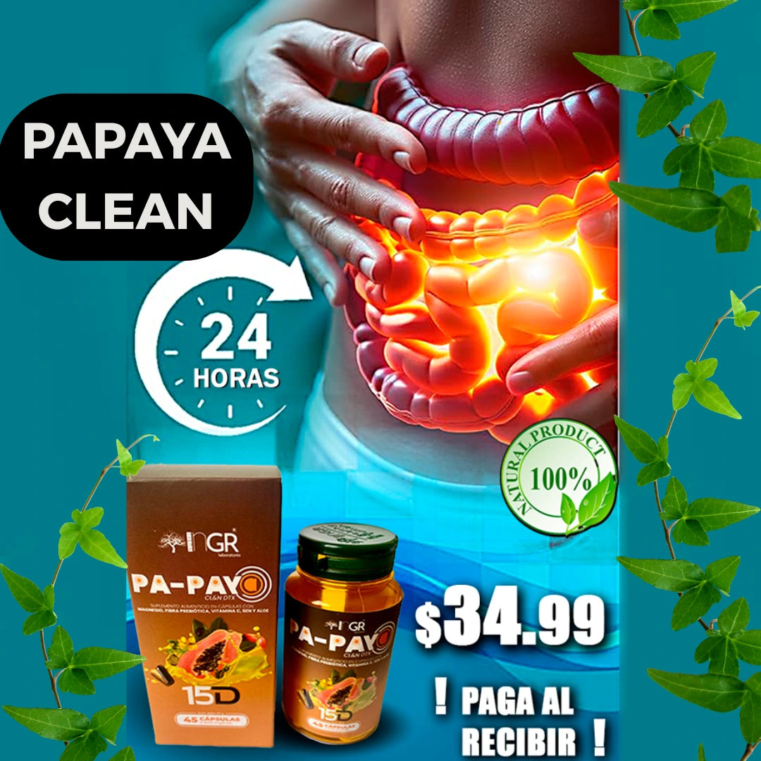 🟠 Papaya Clean™ - ¿Sufres de Gastritis? Esto Natural Está Evitando que Muchos Terminen en Cirugía