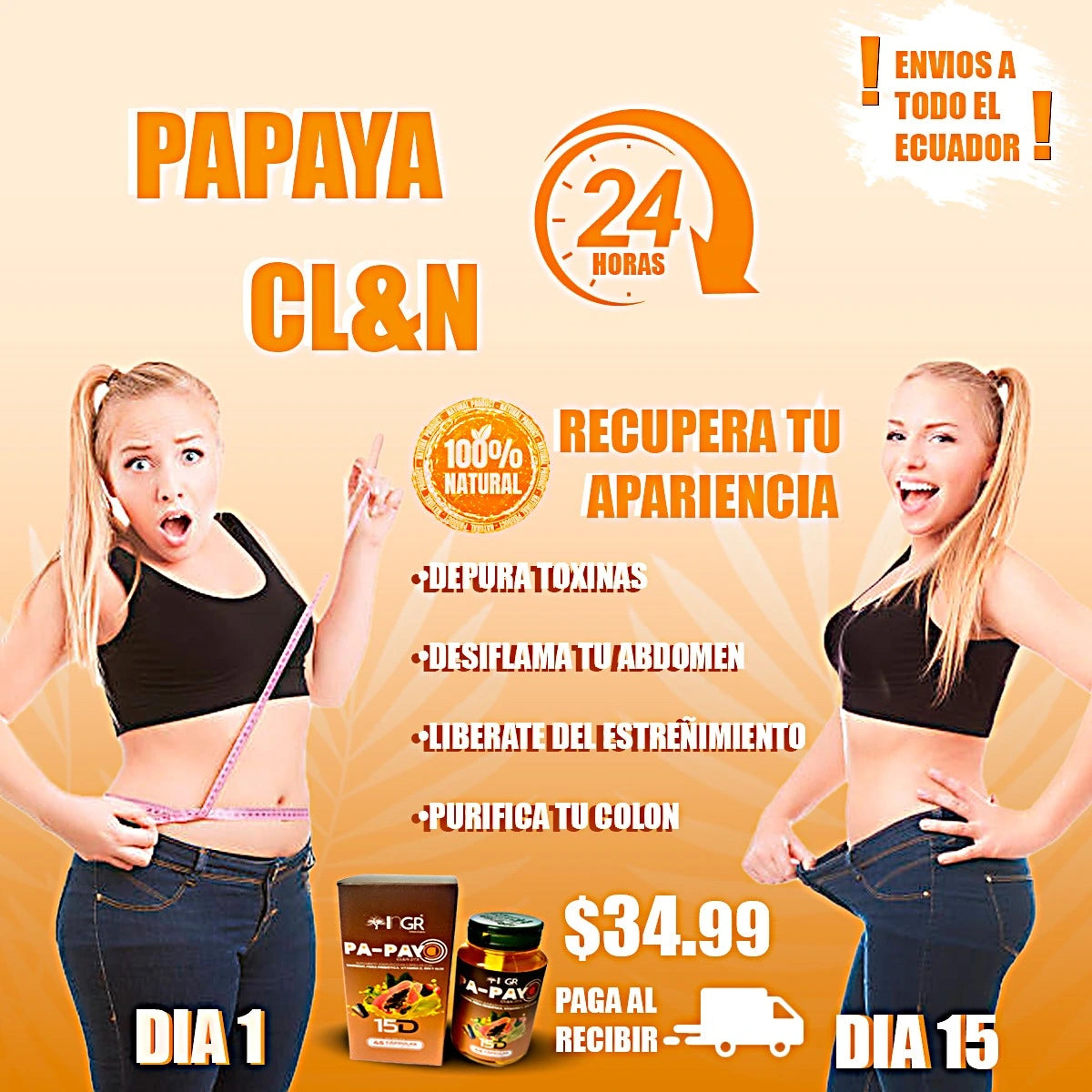 🟠 Papaya Clean™ - ¿Sufres de Gastritis? Esto Natural Está Evitando que Muchos Terminen en Cirugía